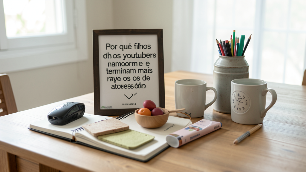 Imagem editorial ilustrando Por que os filhos de youtubers namoram e terminam mais rápido que os de atores globais?
