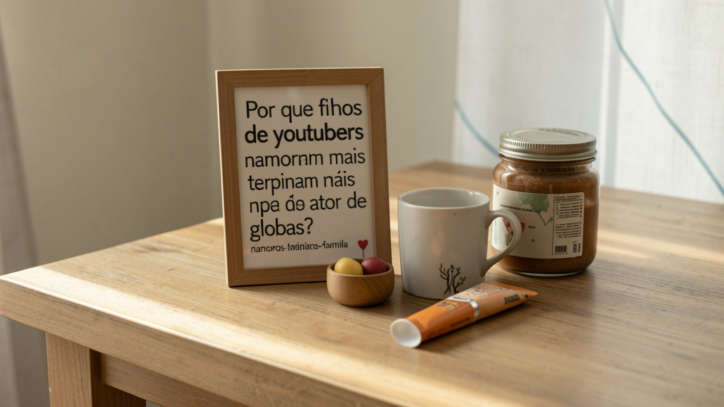 Detalhe fotográfico relacionado a Por que os filhos de youtubers namoram e terminam mais rápido que os de atores globais?